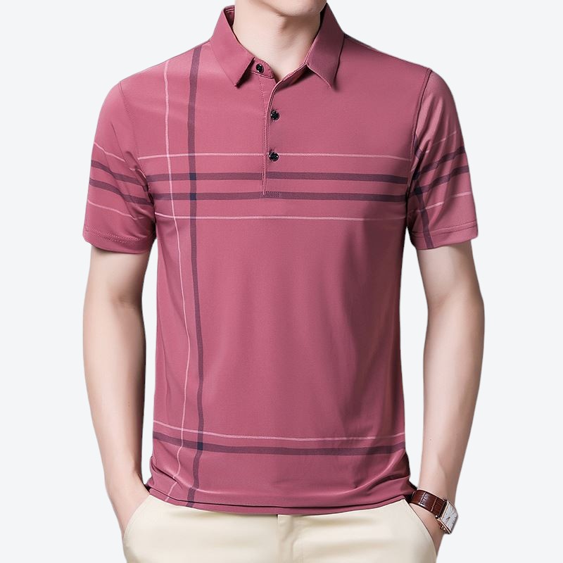 Camisa Polo Listrada - Elegante